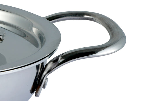 Triply Kadai with Lid