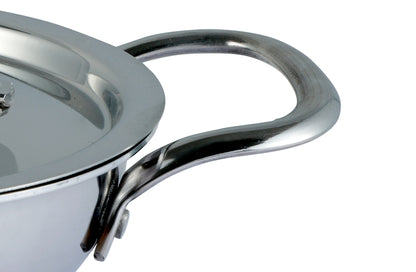 Triply Kadai with Lid