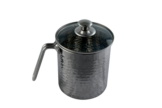 Milk Pot with Glass Lid