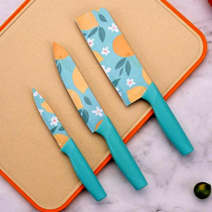 Printed knife (Set of 3)