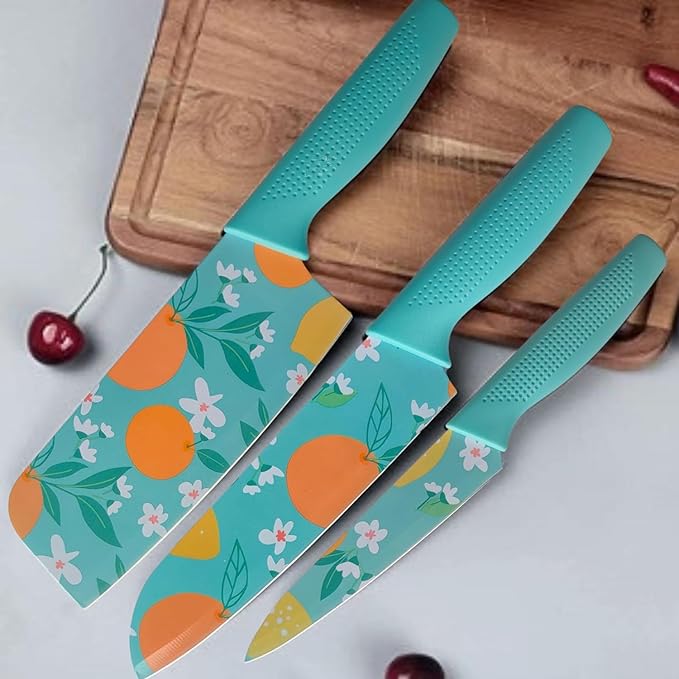 Printed knife (Set of 3)