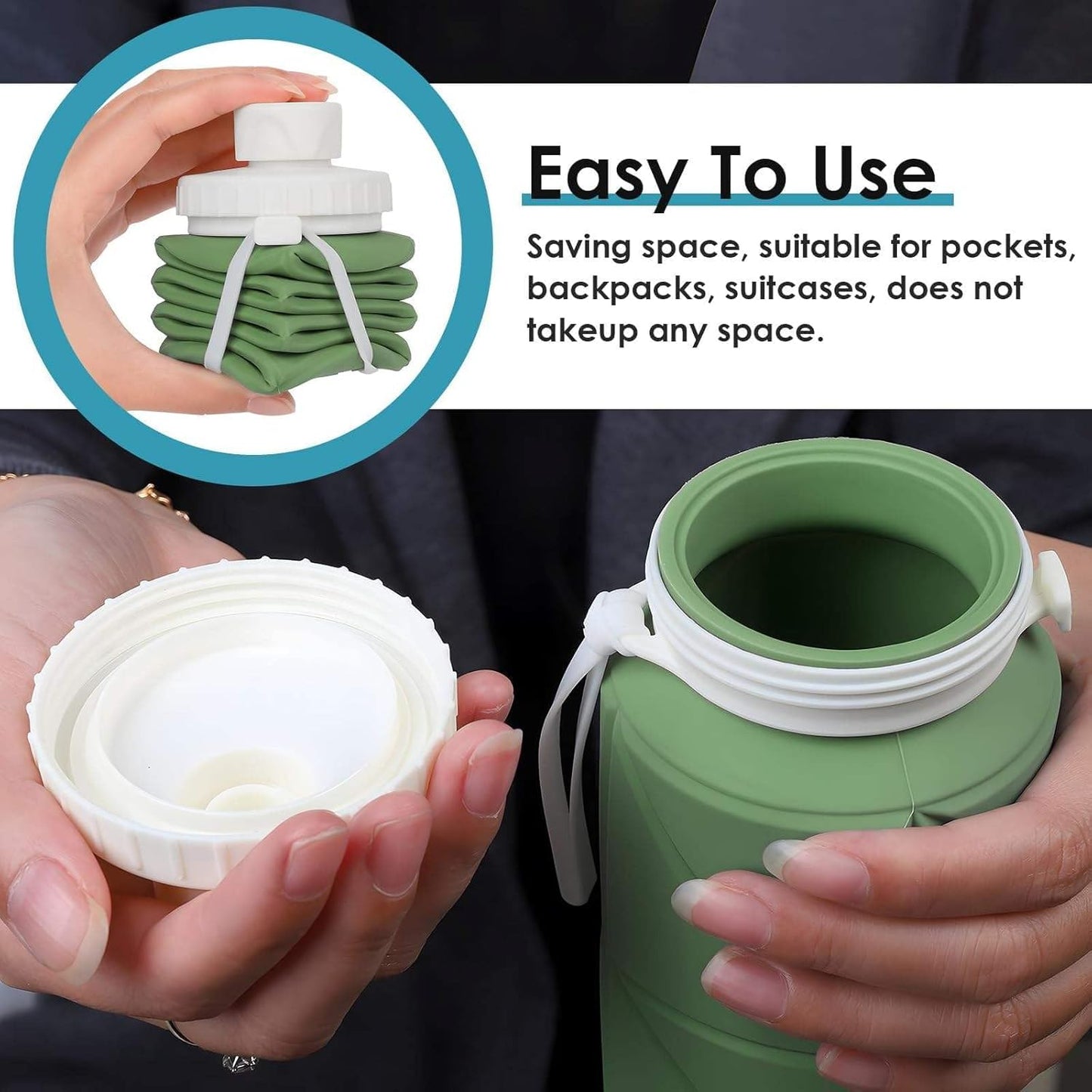 Silicone Folding Bottle