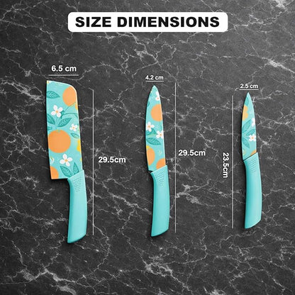 Printed knife (Set of 3)