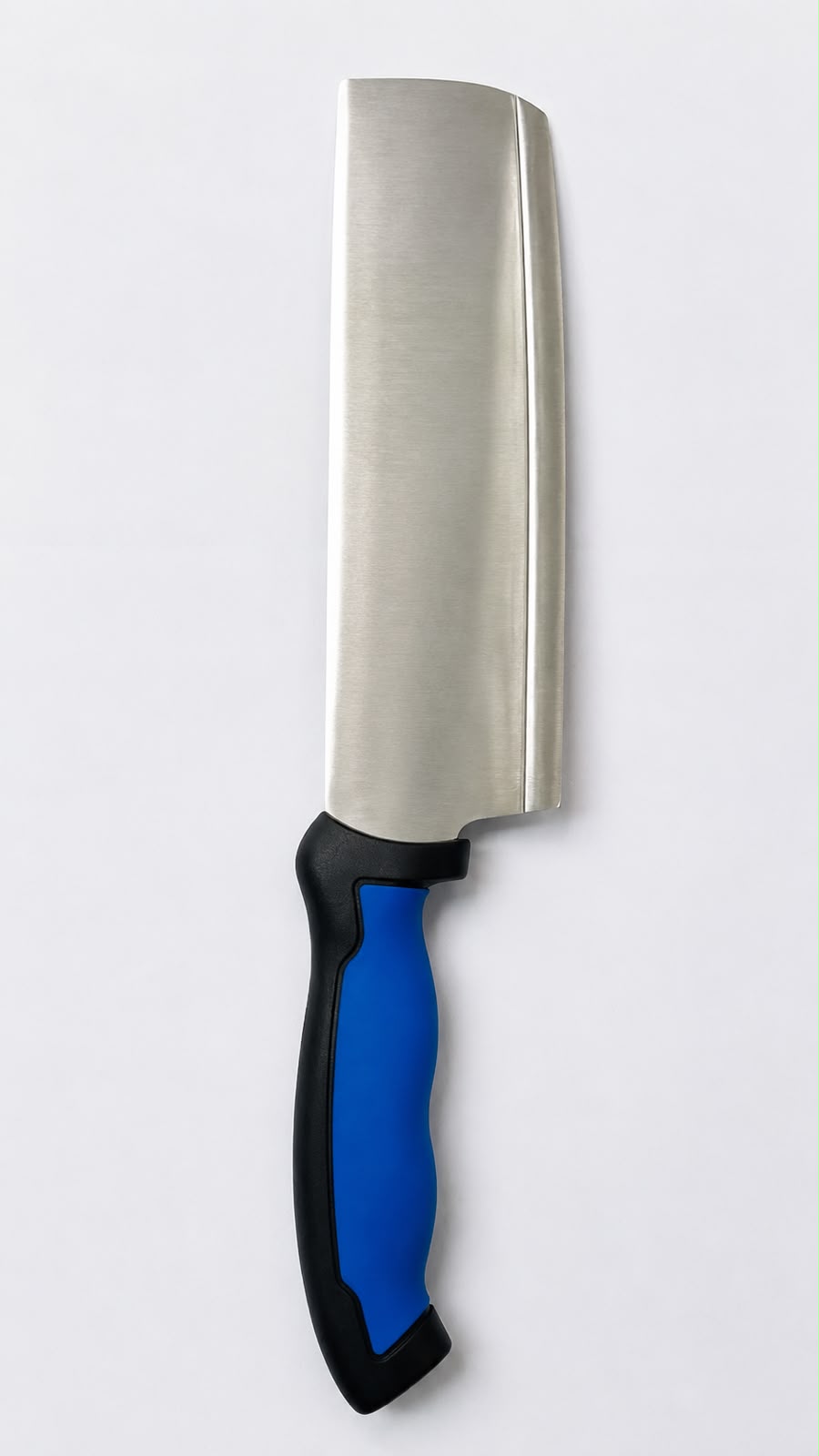STAINLESS STEEL CHOPPING KNIFE - PLASTIC HANDLE