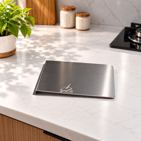 Stainless steel cutting board