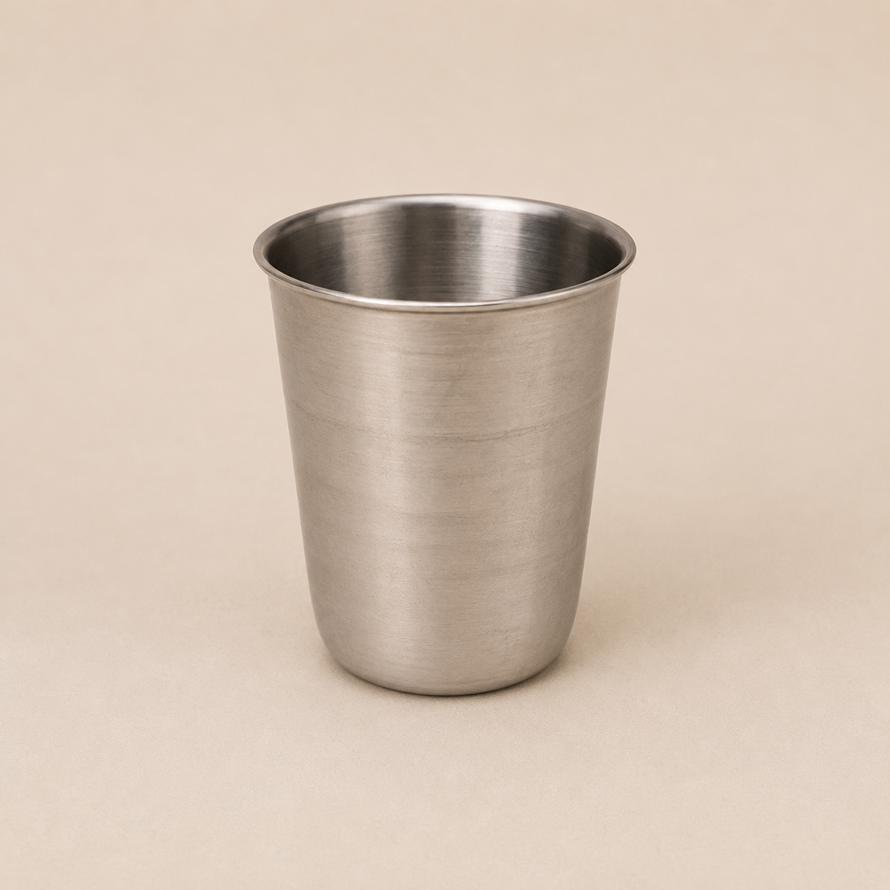Steel glass Round(Set of 3)