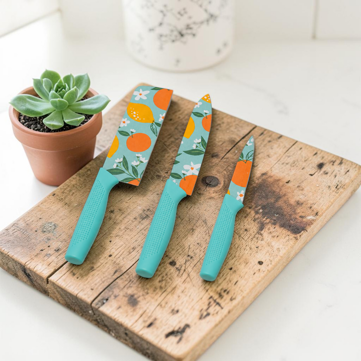 Printed knife (Set of 3)