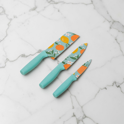 Printed knife (Set of 3)
